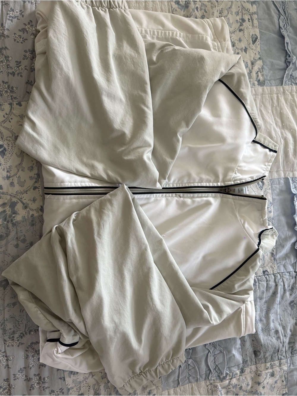 Nike White Athletic Jacket